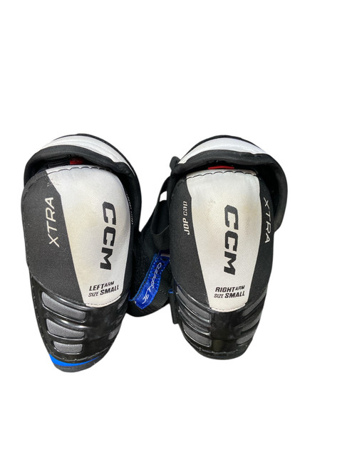 Vist Large View of Product Image Which is Used CCM XTRA Senior Elbow Pads S/M