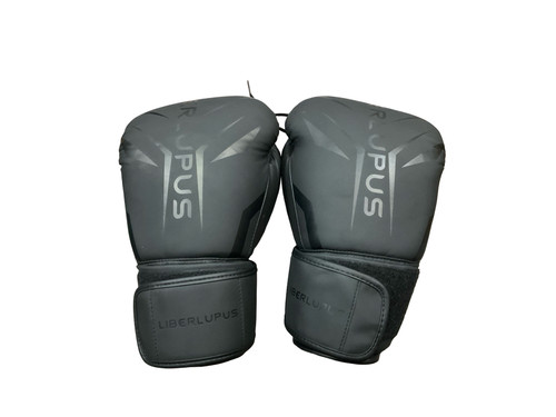 Vist Large View of Product Image Which is Used Boxing Gloves Black Senior