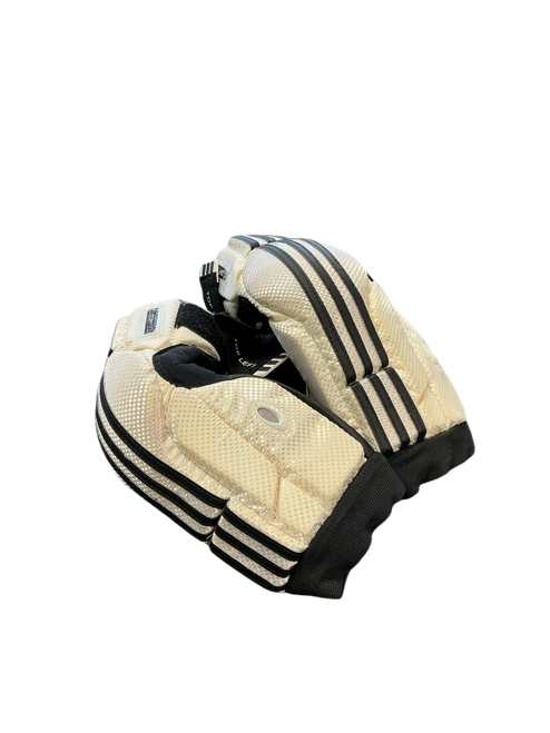 Vist Large View of Product Image Which is Used Adidas CLIMACOOL Lacrosse Arm Pads/Guards White LG