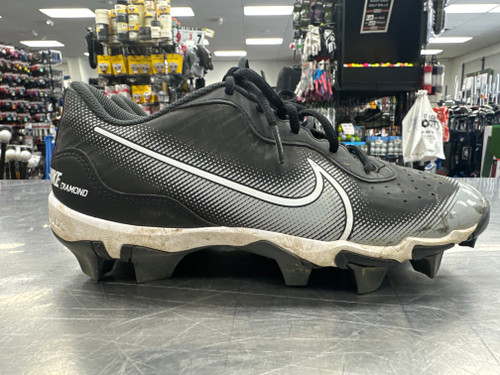 Vist Large View of Product Image Which is Used Nike DIAMOND BB/SB Cleats Black Senior 6.5