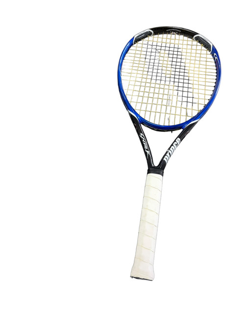 Vist Large View of Product Image Which is Used Prince SHARK W BAG Adult Tennis Racquet Black 4 5/8"
