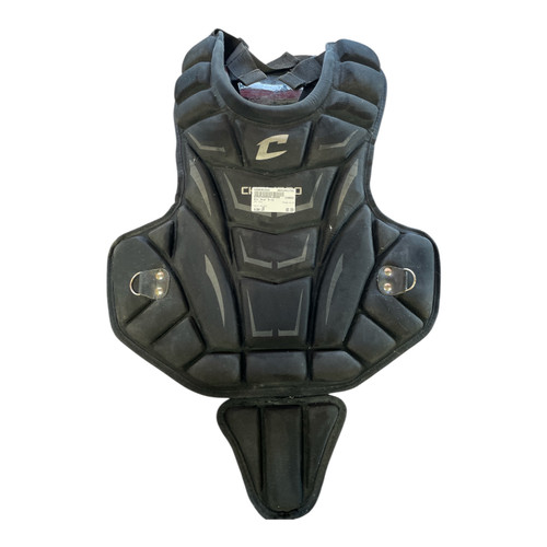 Vist Large View of Product Image Which is Used All Star 9-12 Catchers Leg Guards Black Junior