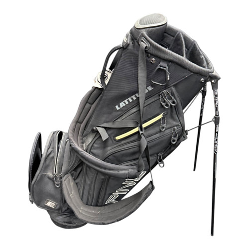 Vist Large View of Product Image Which is Used Ping LATITUDE Mens Stand Bag Black