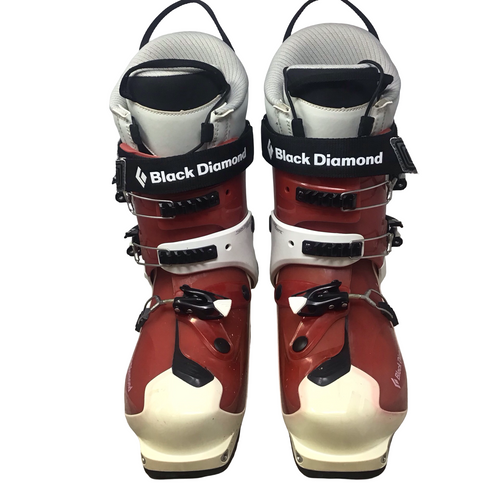 Vist Large View of Product Image Which is Used Black Diamond FLEX 110 Mens DH Ski Boot White 265 MP - M08.5 - W09.5