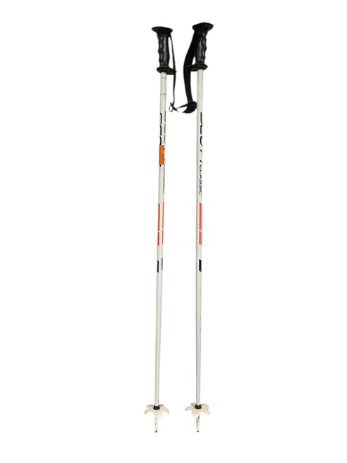 Vist Large View of Product Image Which is Used Scott CLASSIC Mens DH Ski Pole White 120 cm / 48 in