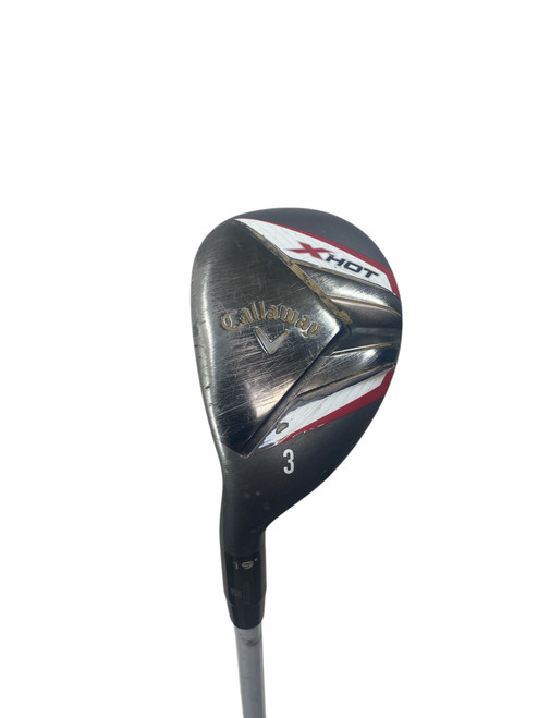 Vist Large View of Product Image Which is Used Callaway X HOT Mens Hybrid Club LH 3 Hybrid