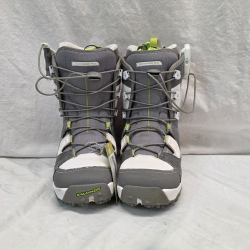 Vist Large View of Product Image Which is Used Salomon IVY Womens Snowboard Boots Grey Senior 7.5