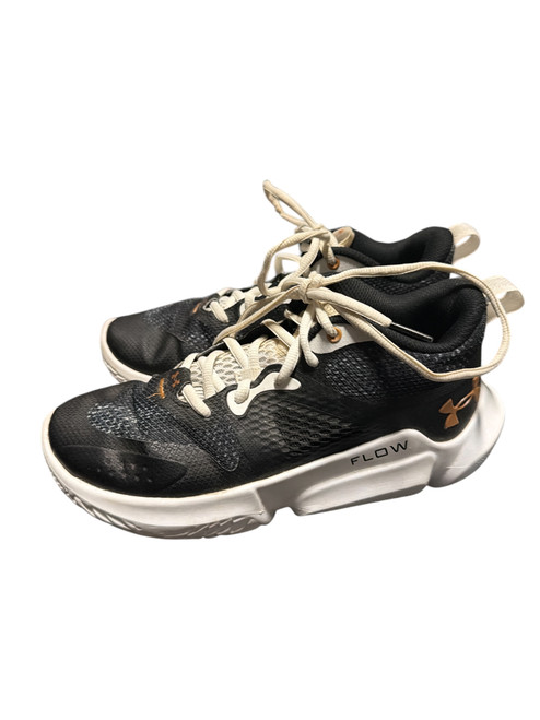 Vist Large View of Product Image Which is Used Under Armour Basketball Shoes W Black Senior 7.5