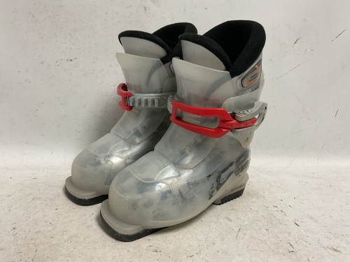 Vist Large View of Product Image Which is Used Alpina ICE Boys DH Ski Boot Clear 190 MP - Y12