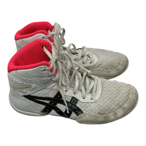 Vist Large View of Product Image Which is Used Asics WRESTLING SHOES Wrestling Shoes White Junior 01.5