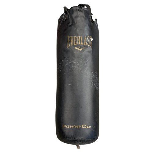Vist Large View of Product Image Which is Used Everlast POWERCORE 80LB BAG Boxing Heavy Bag Black