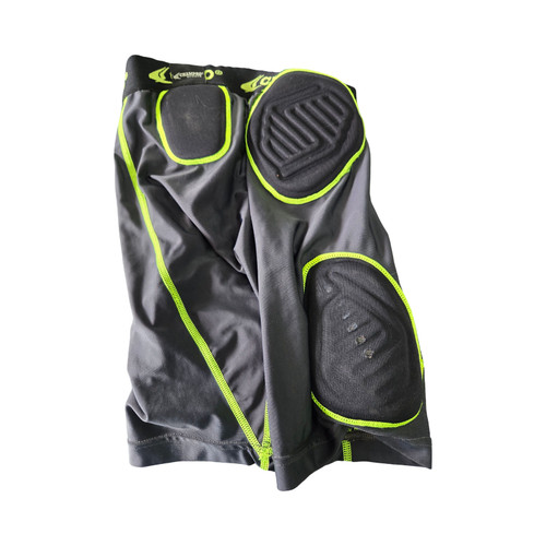 Vist Large View of Product Image Which is Used Champro 5 PAD GIRDLE YOUTH FB Girdles Black MD