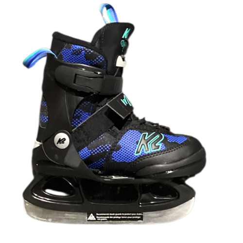 Vist Large View of Product Image Which is Used K2 SZ 8-12 MARLEE ICE ADJ Boys Softboot Skate None Adjustable
