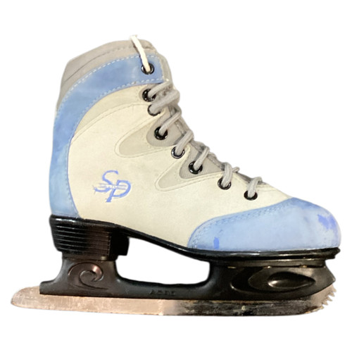 Vist Large View of Product Image Which is Used CCM SP 50 Girls Softboot Skate Royal Blue Junior 02