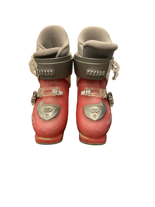 Vist Large View of Product Image Which is Used Tecnica RJ Girls DH Ski Boot Pink 185 MP - Y12
