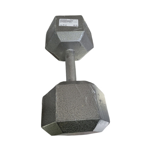 Vist Large View of Product Image Which is Used Hex Dumbbell (Each) 55 lb