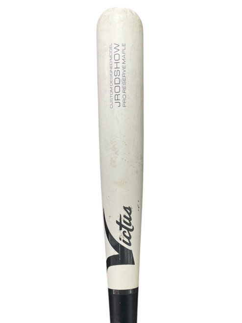 Vist Large View of Product Image Which is Used Victus JRODSHOW BB/SB Wood Bat 32"