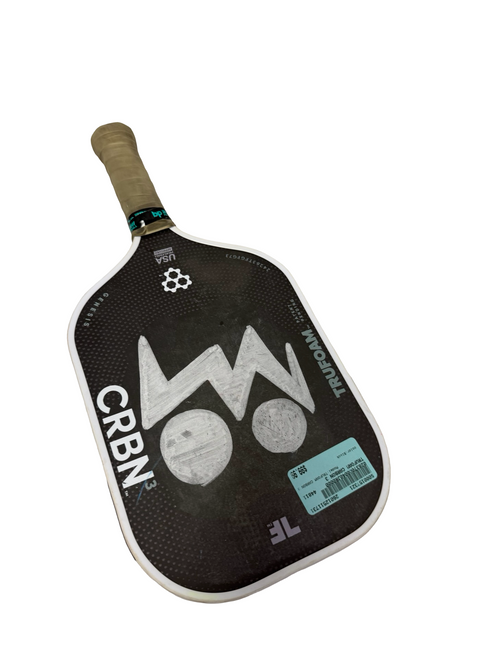 Vist Large View of Product Image Which is Used TRUFOAM CRBN 3 Genesis Pickleball Paddle Black