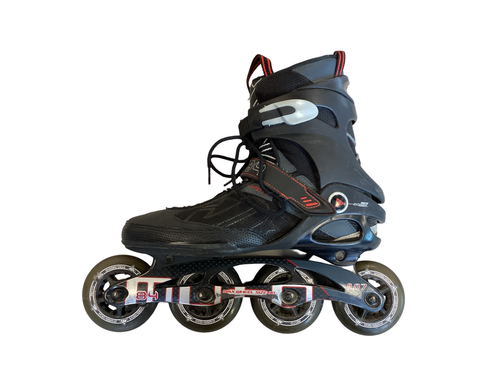 Vist Large View of Product Image Which is Used K2 M84 Senior Roller Quad Skates Black Senior 9