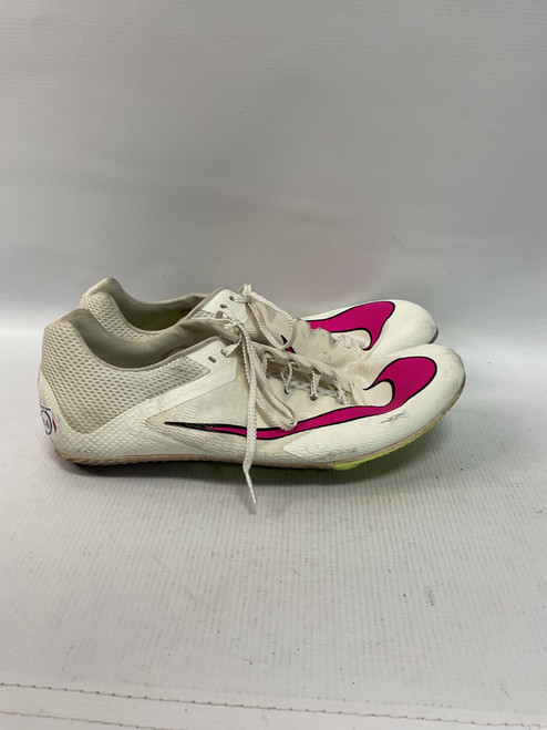 Vist Large View of Product Image Which is Used Nike Track & Field Cleats Adult White Senior 11.5