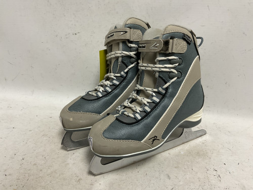 Vist Large View of Product Image Which is Used Riedell SOFT BOOT FIGURE SKATES Girls Figure Skate Royal Blue And Silver Junior 02