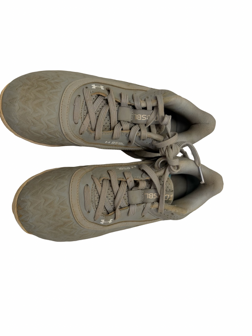 Vist Large View of Product Image Which is Used Under Armour Leadoff Low RM 3.0 3027455-102 Baseball Cleats Grey Junior 02