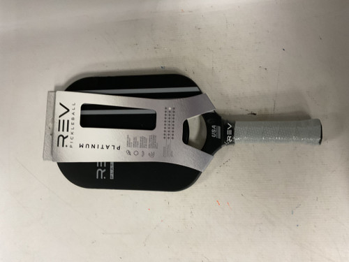 Vist Large View of Product Image Which is Used REV PLATINUM Pickleball Racquet Black