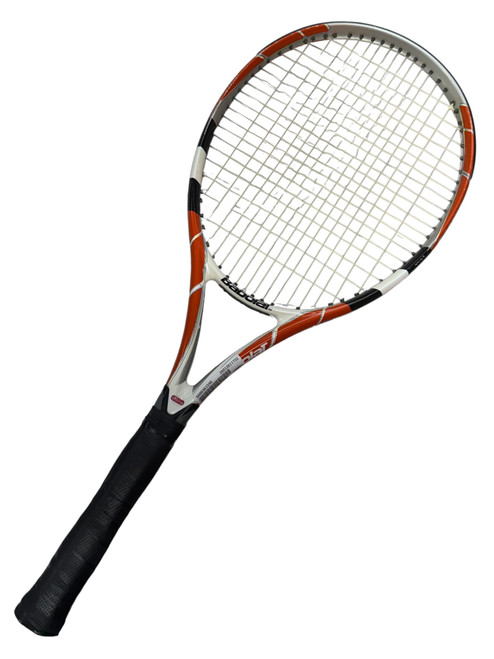 Vist Large View of Product Image Which is Used Babolat DRIVEZ 105 Adult Tennis Racquet Orange Unknown