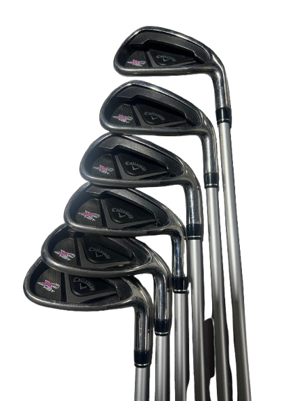 Vist Large View of Product Image Which is Used Callaway X2 HOT PINK 6I-SW RH WOMENS Womens Iron Set RH 6I-SW