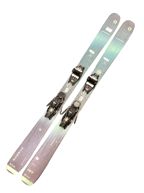 Vist Large View of Product Image Which is Used Blizzard SHEEVA Womens Downhill Ski/Binding Royal Blue 157 cm