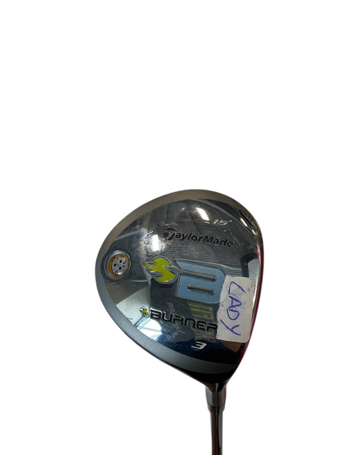 Vist Large View of Product Image Which is Used Taylormade BURNER Womens Fairway Wood RH 3 Wood