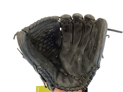 Vist Large View of Product Image Which is Used Rawlings 15120 BB/SB Glove RH Throw Black 12"