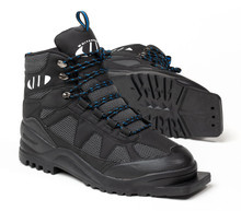 Vist Large View of Product Image Which is 100 grams Thinsulate lining & quick dry liner for warmth. Breathable weatherproof upper. Improved metal lace guides for ergonomic lace pressure. Lightweight and durable. Removable insole. Toe protector. 75mm sole.