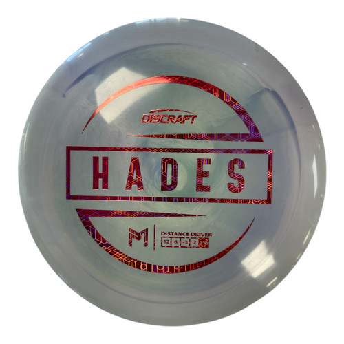 Vist Large View of Product Image Which is Used Discraft HADES Disc Golf Driver Purple