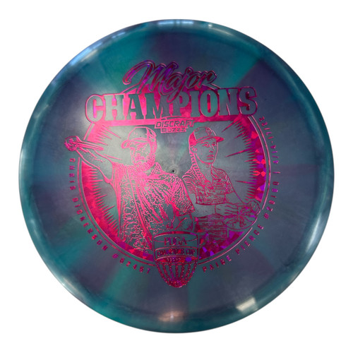 Vist Large View of Product Image Which is New Discraft BUZZZ Disc Golf Mid Range Royal Blue