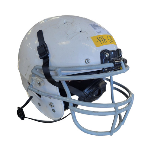 Vist Large View of Product Image Which is Used Schutt RECRUIT HYBRID FB Helmet White SM