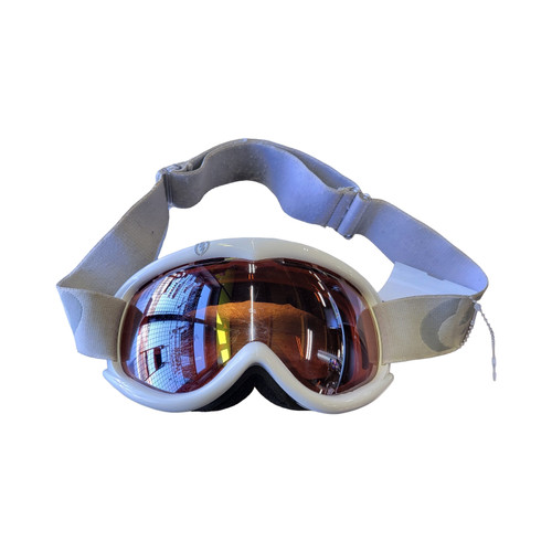 Vist Large View of Product Image Which is Used Electric Snow Goggles Adult White