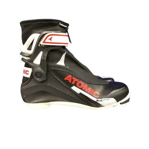 Vist Large View of Product Image Which is Used Atomic Mens NNN XC Ski Boots Black W 06.5-07 / JR 4.5-05