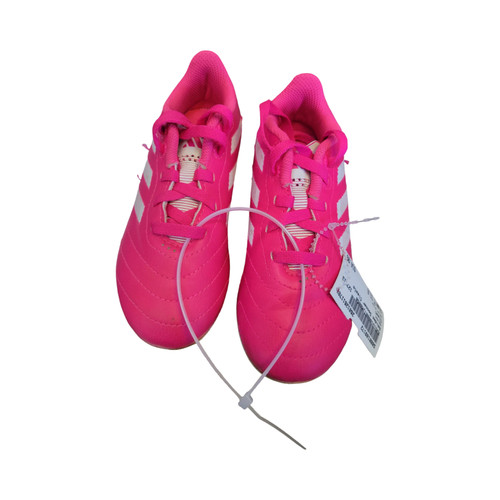 Vist Large View of Product Image Which is Used Adidas Soccer Cleats Pink Youth 11.0