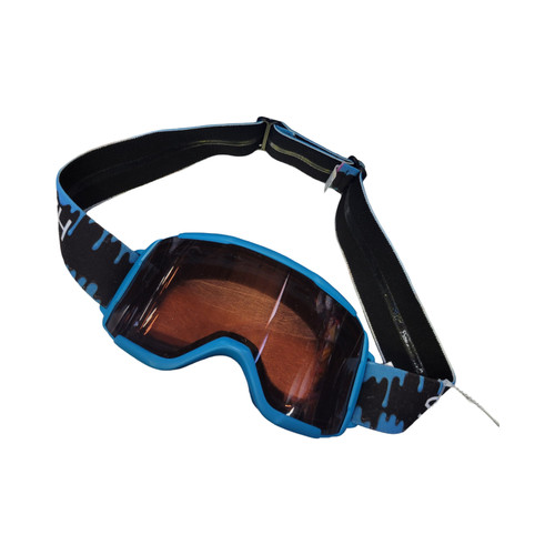 Vist Large View of Product Image Which is Used Smith Snow Goggles Youth Royal Blue