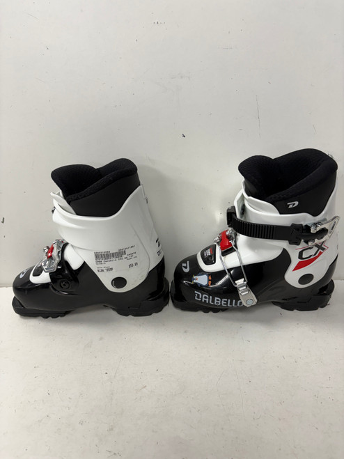 Vist Large View of Product Image Which is Used Dalbello CX2 Boys DH Ski Boot Black 195 MP - Y13