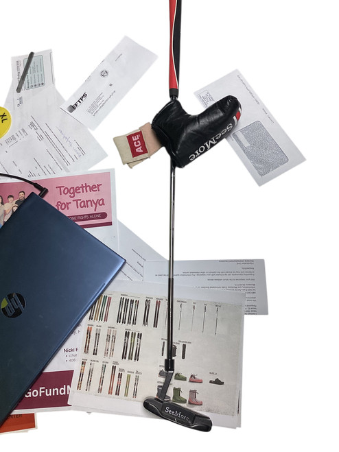 Vist Large View of Product Image Which is Used SeeMore RST 2 Mens Putter RH