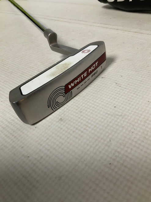 Vist Large View of Product Image Which is Used Odyssey WHITE HOT PRO 1 Mens Putter RH 35"