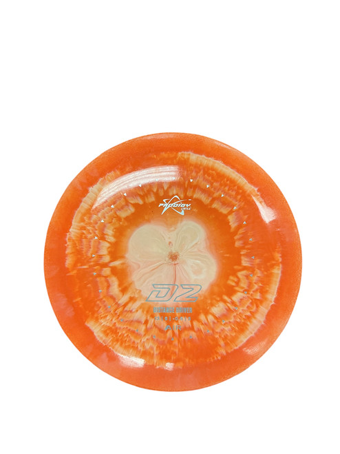 Vist Large View of Product Image Which is Used Prodigy Disc D2 DISTANCE DRIVER Disc Golf Driver Orange