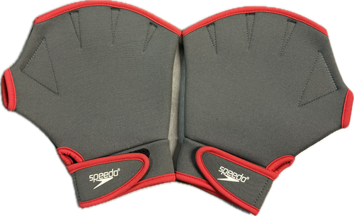 Vist Large View of Product Image Which is Used Speedo WEB Glove Water Swim Accessory