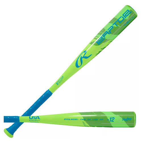 Vist Large View of Product Image Which is New Rawlings Raptor 2026 Tee Ball (-12) Baseball Bat- 24"/12oz