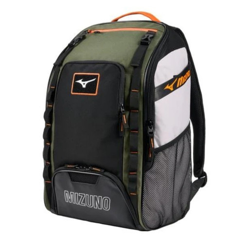 Vist Large View of Product Image Which is New Mizuno Organizer Backpack 26 Olive