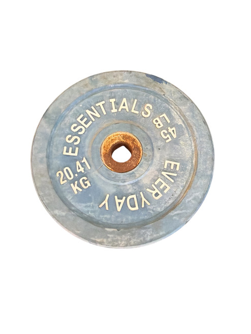 Vist Large View of Product Image Which is Used Olympic Plate (Each) 45 lb