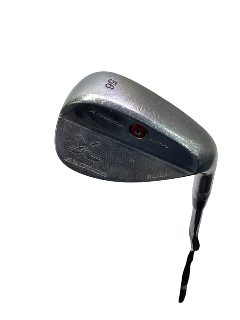 Vist Large View of Product Image Which is Used Tour Edge EXOTICS MILLED EXTREME SPIN Golf Wedge Mens RH 56 Degree