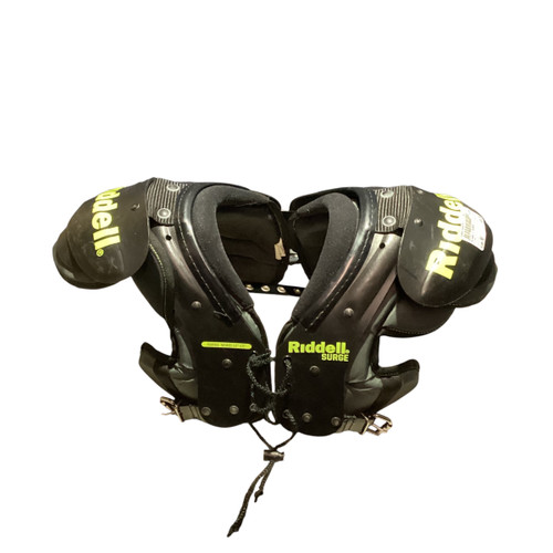 Vist Large View of Product Image Which is Used Riddell SURGE FB Shoulder Pads Black MD